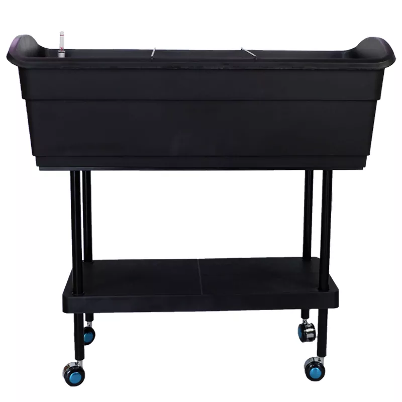 سرير حديقة مرتفع متنقل